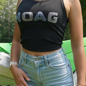 Custom Hand Beaded Tank