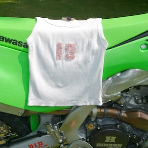 Custom Hand Beaded Tank