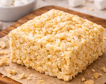XL Rice Krispy Treat | Handmade Gooey Marshmallow Treat | California Cottage Food Bakery