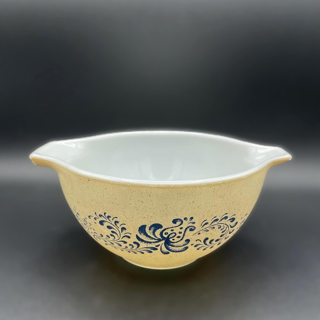 Cindrella Pattern Pyrex Vintage PYREX Glass Bowl, Cinderella, Homestead Pattern, 441, Ca. 1976 ...