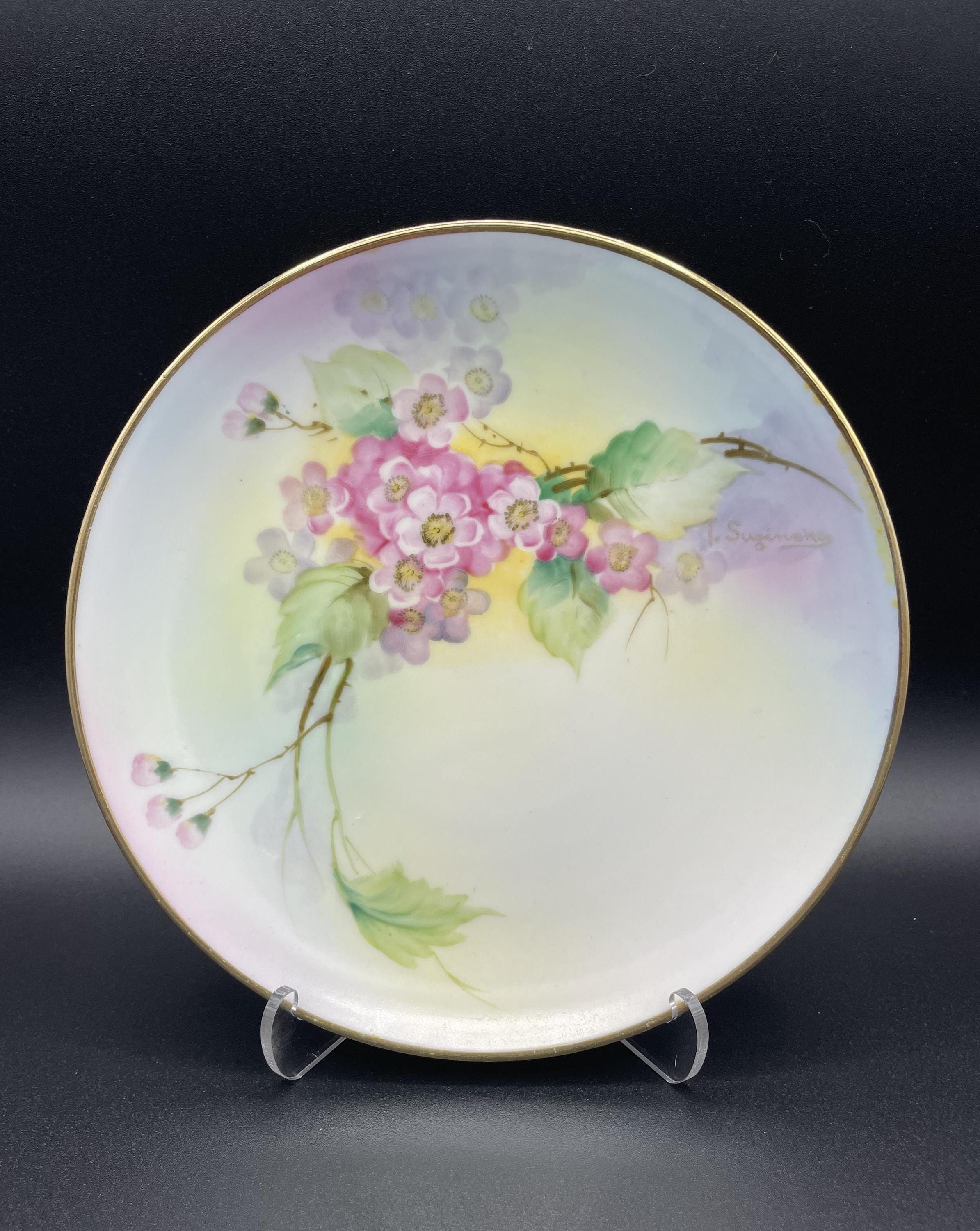 HAND PAINTED NIPPON 果物柄 大皿 アンティーク Nippon 1911 1921 - Etsy