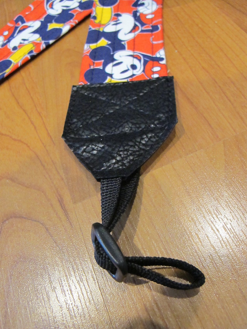 Mickey Mouse Red Camera Strap