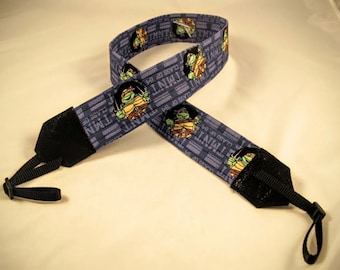 TMNT Camera Strap Teenage Mutant Ninja Turtles Cowabunga