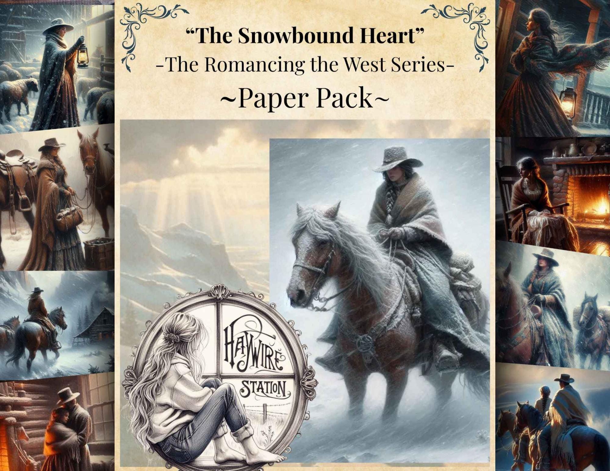 Frontier Winter Trilogy Paper Pack: Lanterns Against the Storm (digital ...