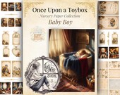 Baby Book Printables: Once Upon a Toybox — Baby Boy (Digital Download)