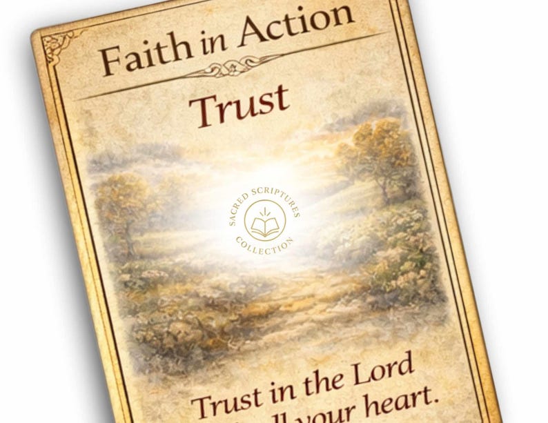 Bible Journaling ATC Cards: Faith in Action — Set 11 (digital Download ...