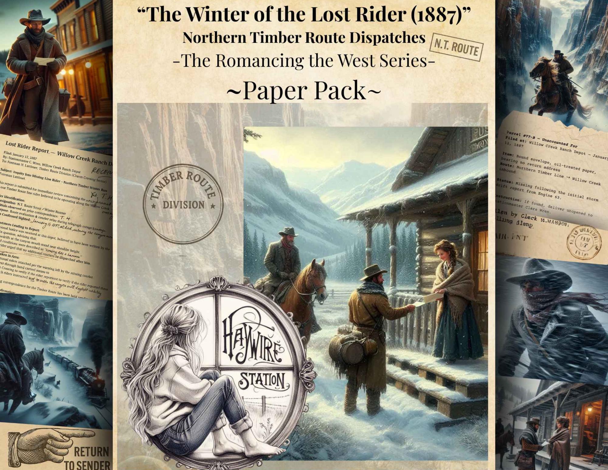 Frontier Winter Trilogy Paper Pack: Lanterns Against the Storm (digital ...