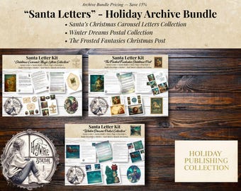 Holiday Publishing Collection: Santa Letters – Christmas Collection (Digital Download)