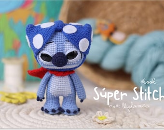 Stitch Crochet Pattern: Alien Amigurumi Plush Toy (PDF Download)