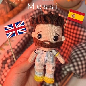 Lionel Messi Amigurumi - Etsy