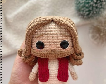 Amigurumi Jesus Häkelanleitung: Puppe Krippe (PDF-Anleitung)