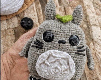 Totoro Amigurumi Crochet Pattern, My Neighbor Totoro Doll (PDF)