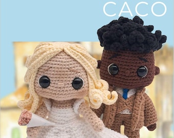 Patrón de Muñeca de Novia a Crochet: Recuerdo de Boda Amigurumi (Patrón PDF)