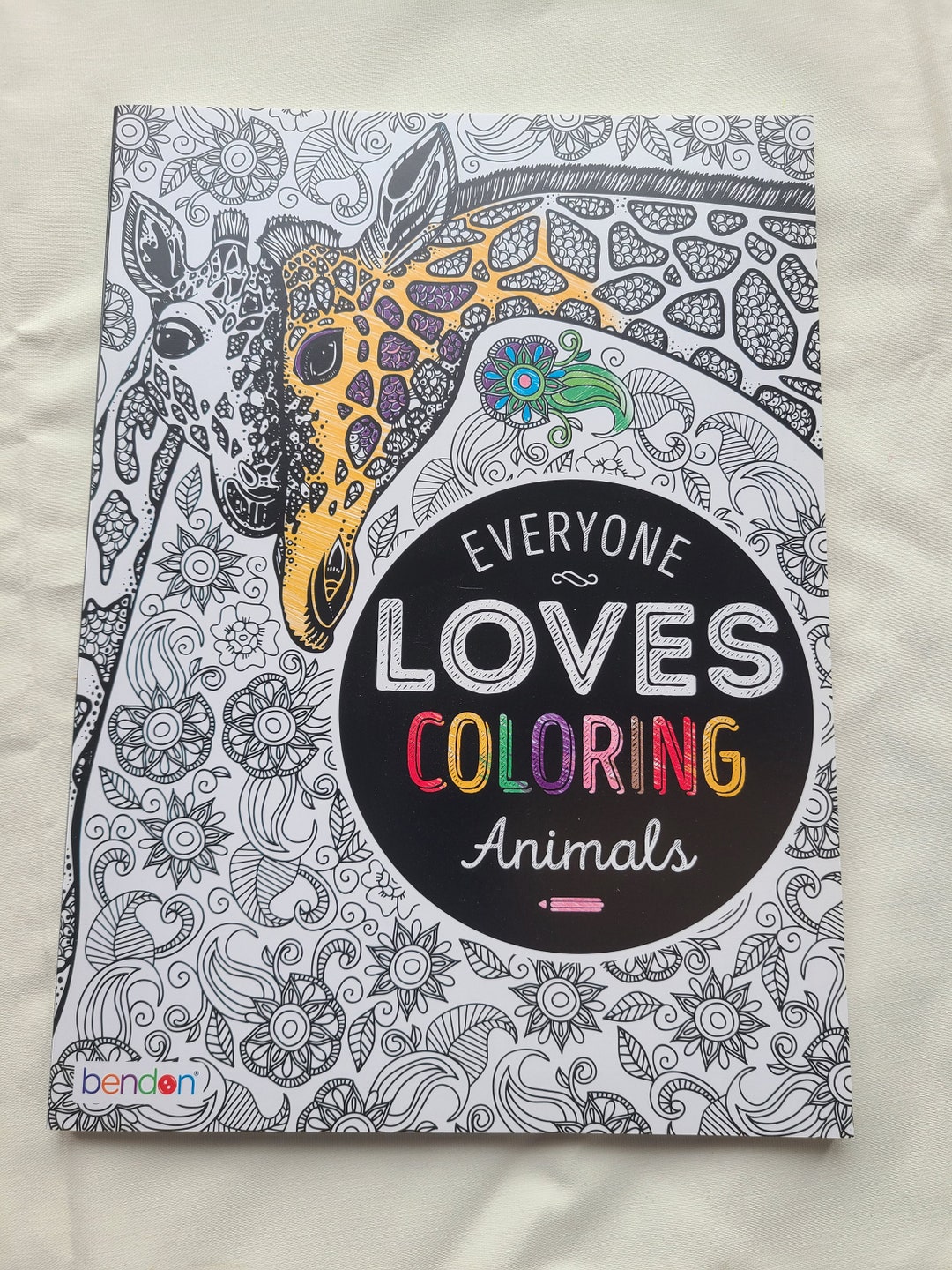 Everyone Loves Coloring Animals Coloring Book for Adults Lovely Designs