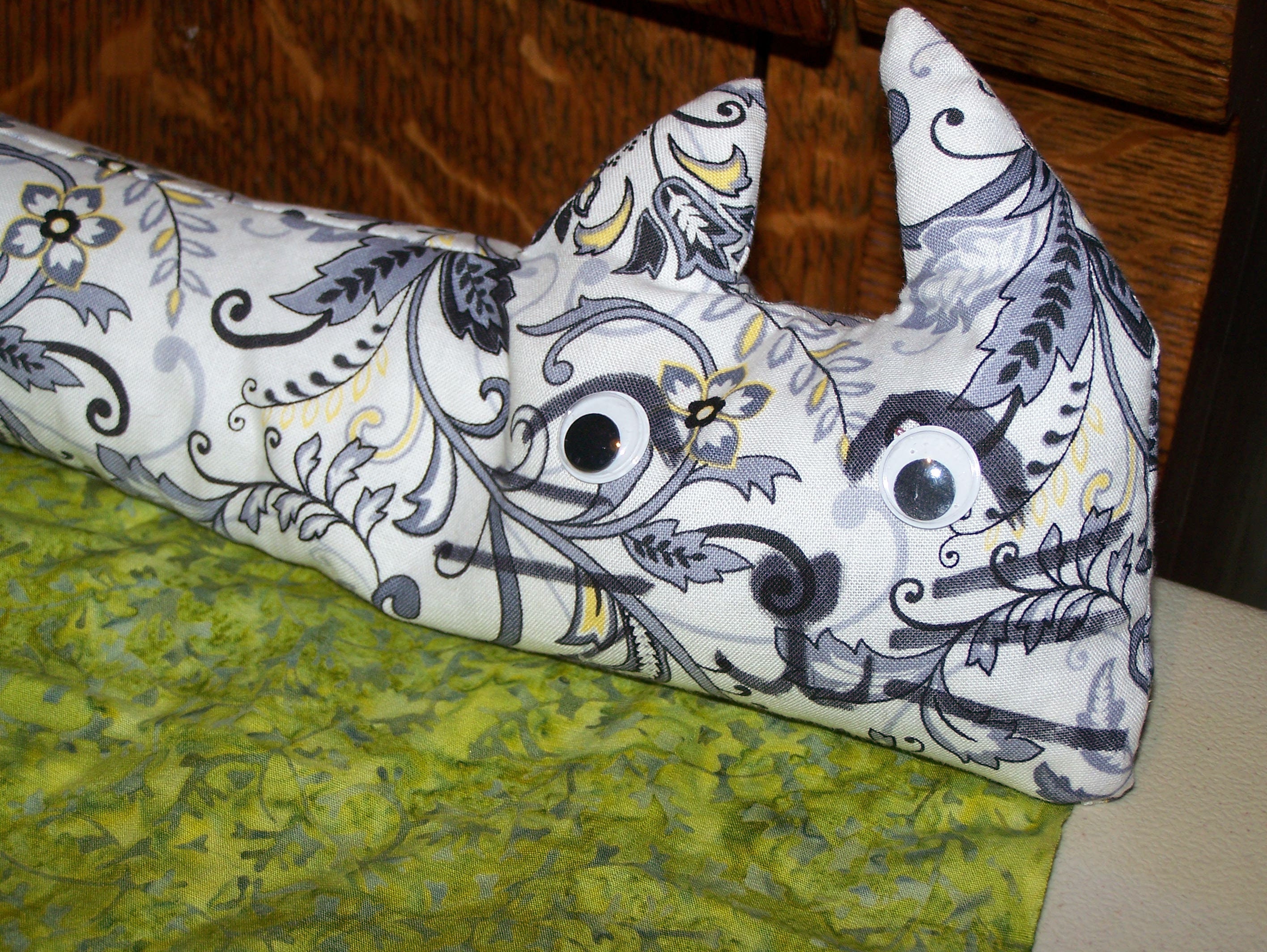 door draft stopper dodger breeze blocker door warmer cover or prefilled handmade