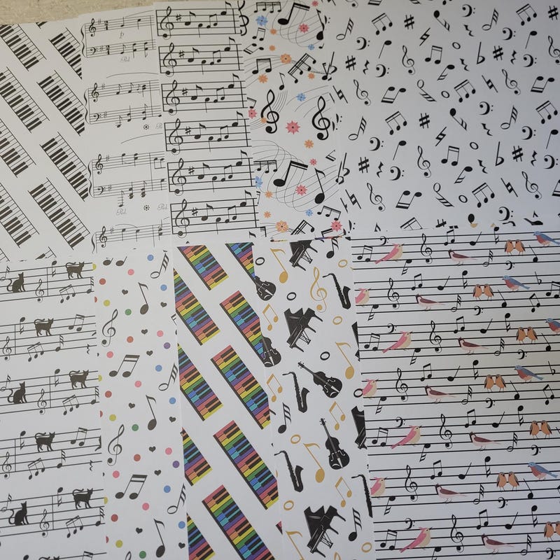 Music Scrapbook - Etsy