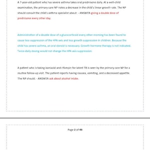 NR 508 ADVANCED PHARM Final Exam Questions And Correct Anwers Graded A+
