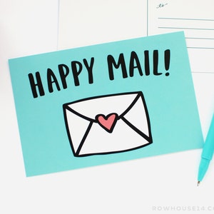 Postcard Happy Mail Post Card Set PC-02 image 2