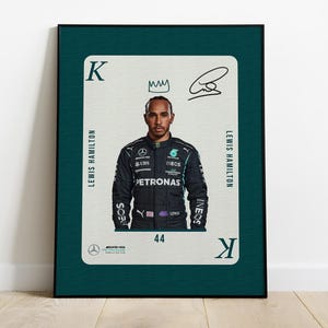 Lewis Hamilton Poster, Formula 1 Mercedes Poster, F1 Gift, Formula 1 Poster, F1 Poster, F1 Wall Art, Formula 1 Print, Hamilton, Mercedes