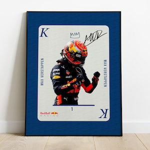 Max Verstappen Poster, Formula 1 Red Bull Poster, F1 Gift, Formula 1 Poster, F1 Poster, F1 Wall Art, Formula 1 Print, Verstappen Poster