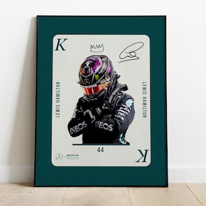 Lewis Hamilton Poster, Formula 1 Mercedes Poster, F1 Gift, Formula 1 Poster, F1 Poster, F1 Wall Art, Formula 1 Print, Hamilton, Mercedes