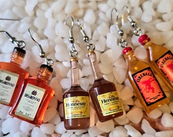 Spirits anyone!! Assorted Liquor Bottle Earrings