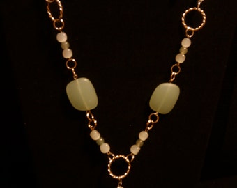 Jade Green Pendant Set