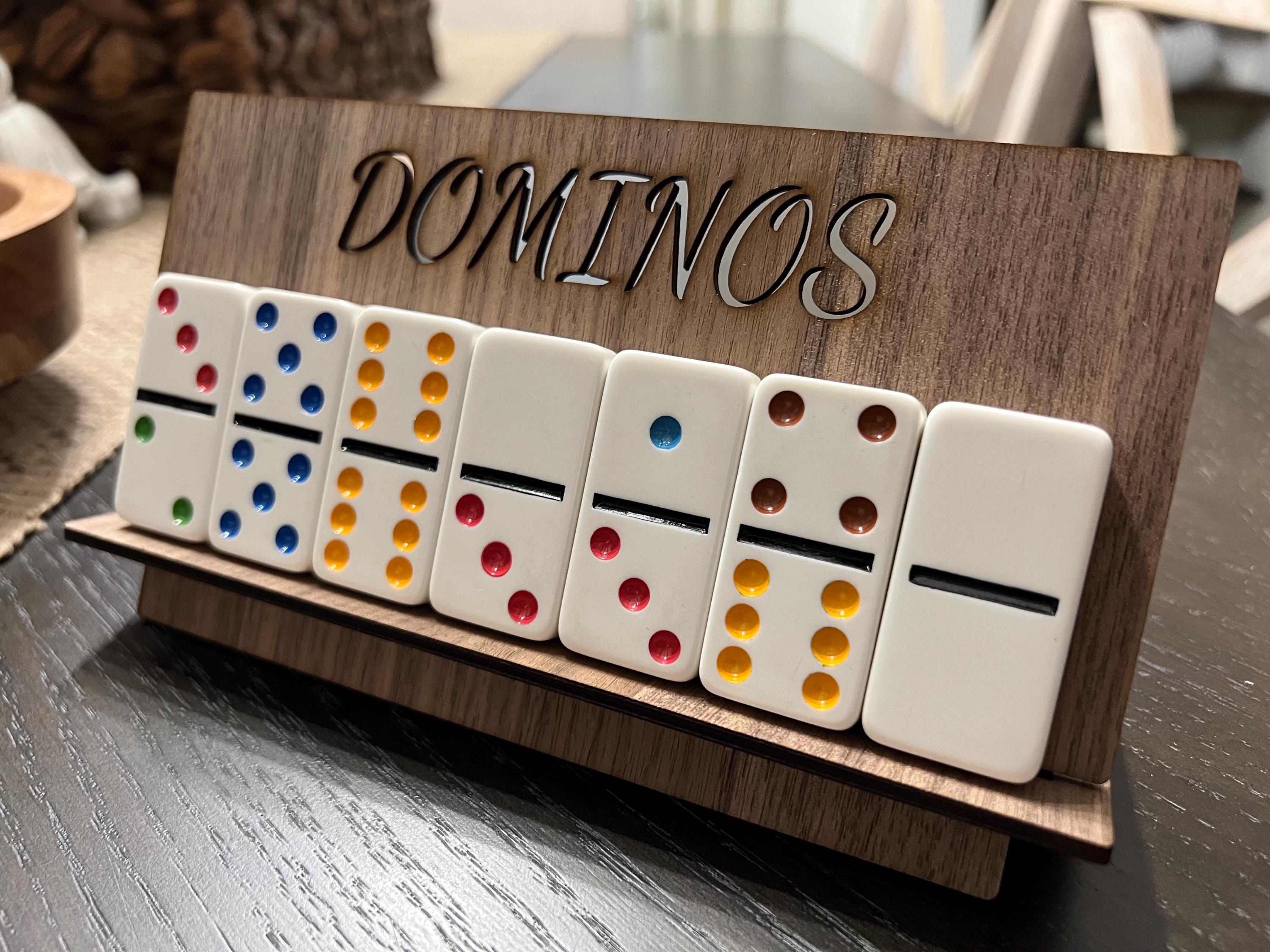 Rubber Domino Racks Dominoes Rack-set of 4 - Etsy