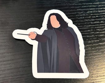 HP Snape Minimalist Die Cut Sticker