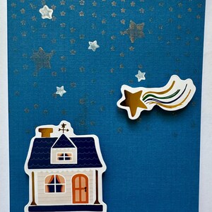 Stargazing Greeting Card - Blank Inside