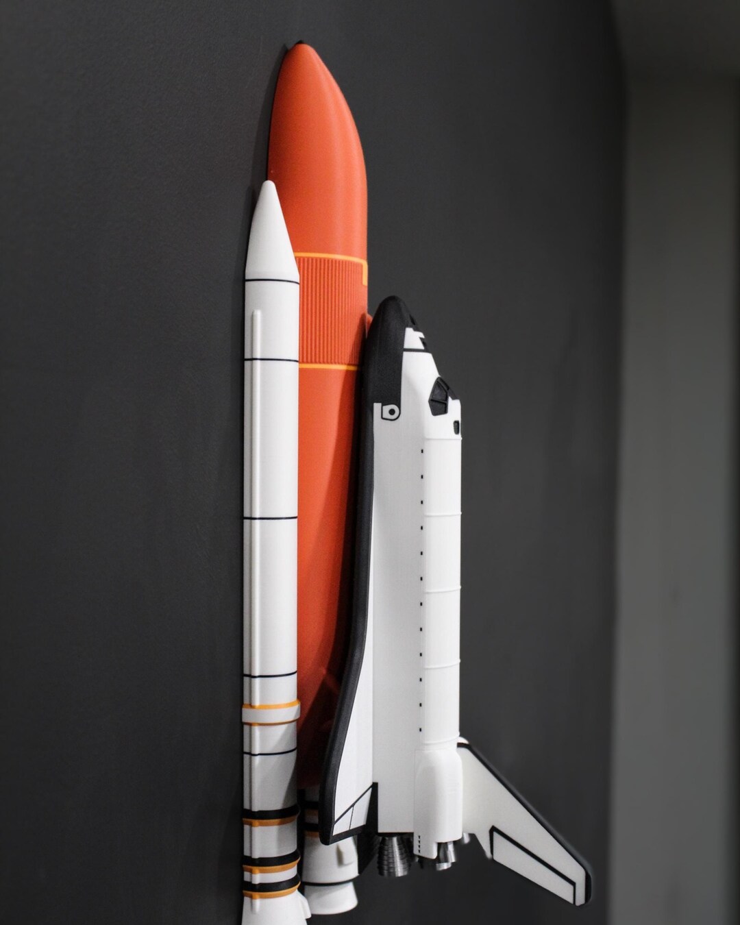 Space Shuttle Wall Art 3D Printed | Office, Classroom & Kids Room Decor ...