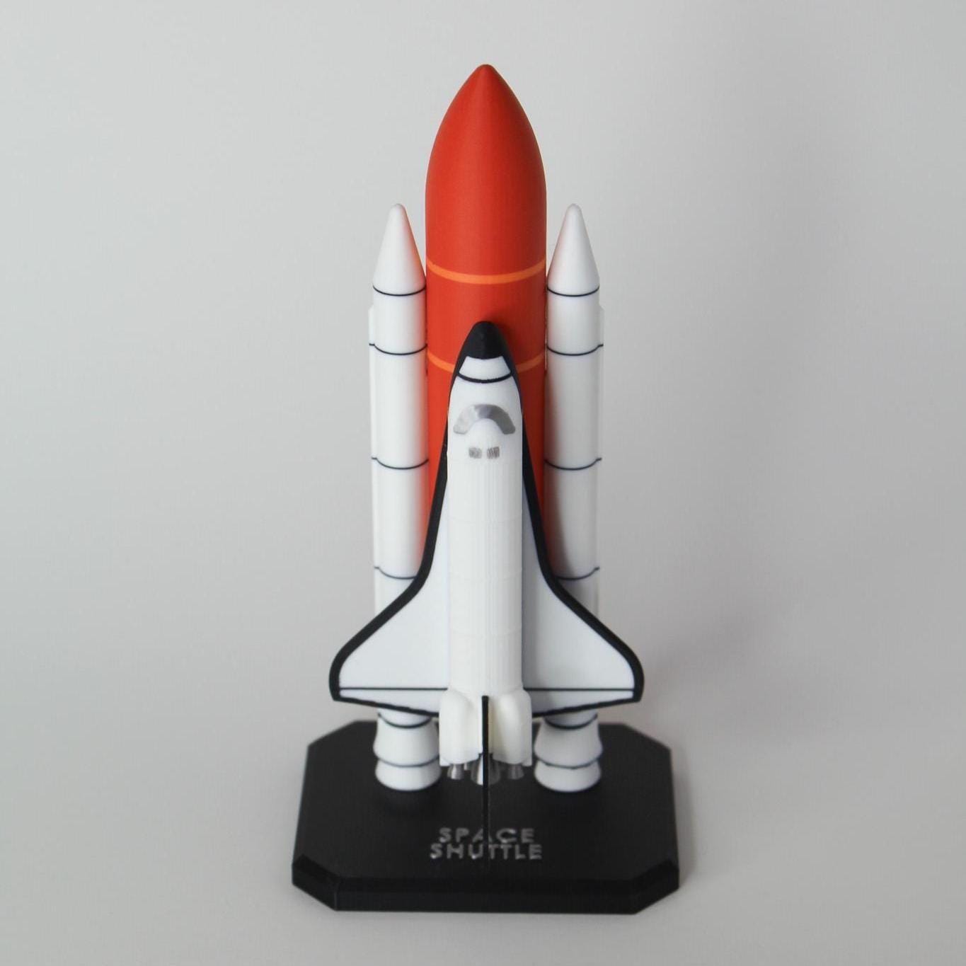 Space Shuttle Model | 3D Printed Rocket Replica, NASA Desk Decor, Space ...