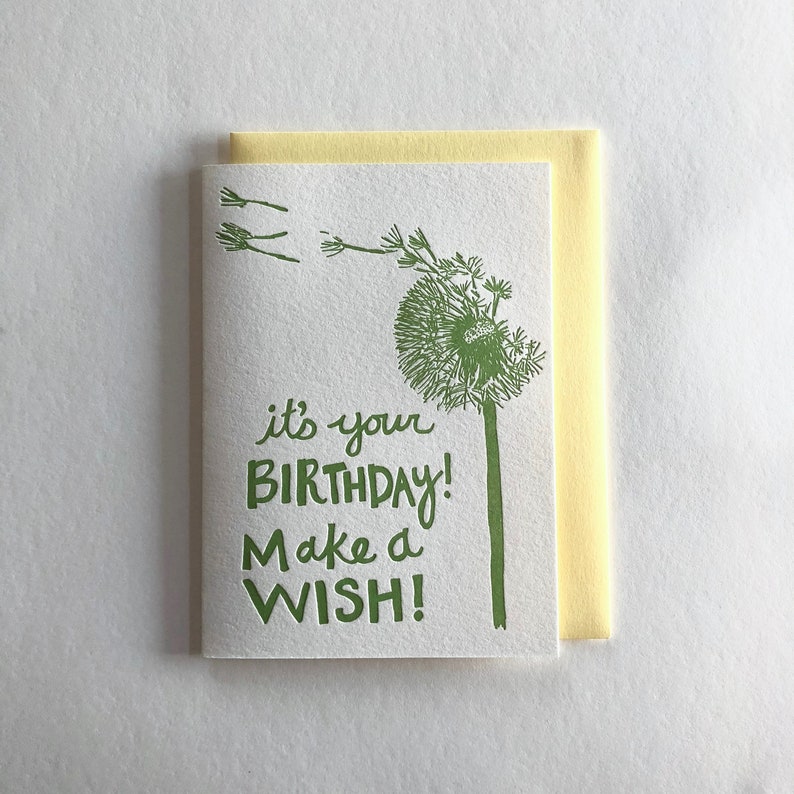 Cheerful Letterpress Birthday Card Bundle, Set of 8 Cards, Variety Pack image 5