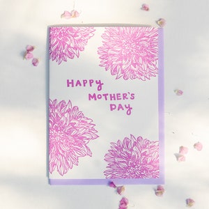 PAQUETE DEL DÍA DE LAS MADRES, Juego de tarjetas de felicitación tipográficas, Alegre, Paquete de tarjetas divertidas, Jardín, Naturaleza, Botánico, Floral, Regalo para mamá, Papelería imagen 2