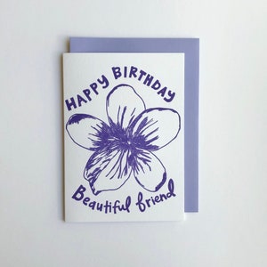 Cheerful Letterpress Birthday Card Bundle, Set of 8 Cards, Variety Pack image 10