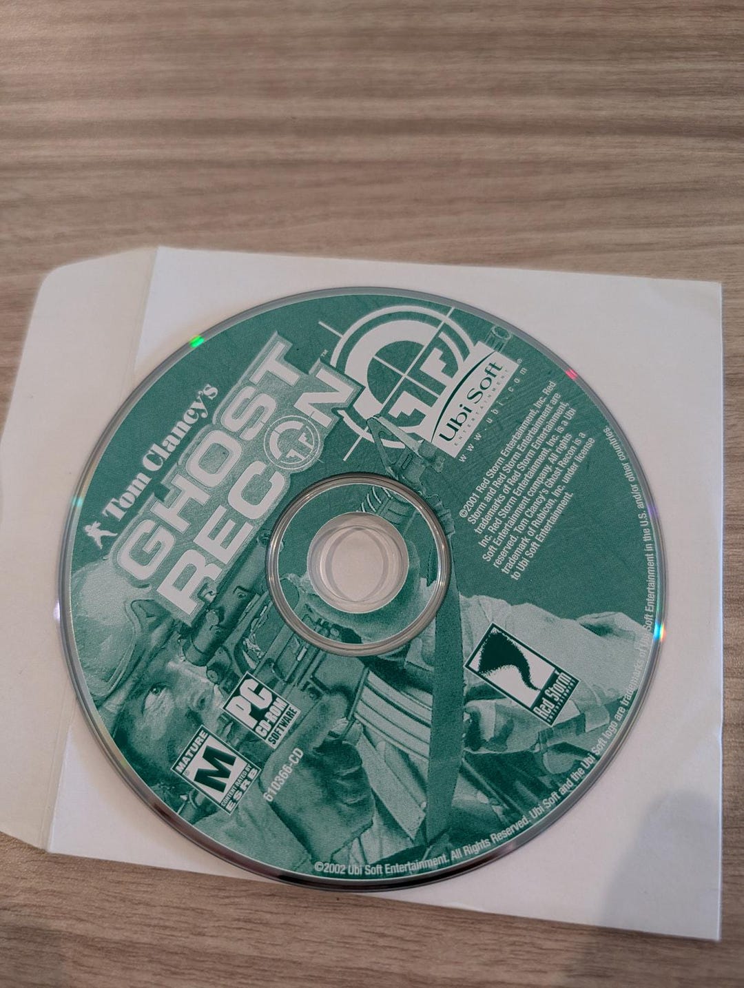 Ghost Recon PC CD-ROM Game - Disc Only - Etsy