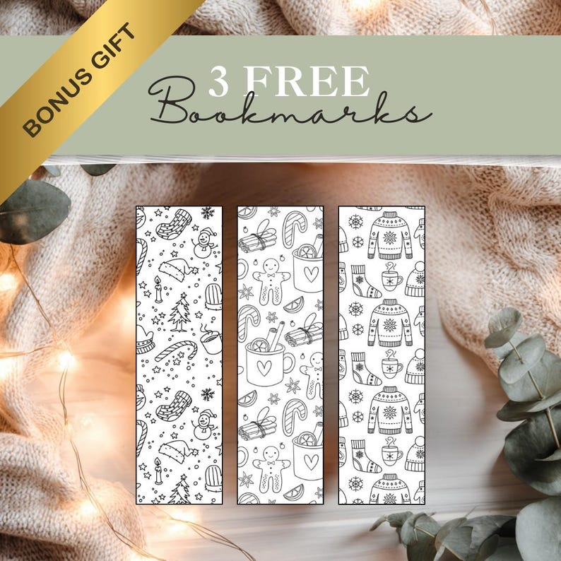 Printable Coloring Bookmarks | Color Your Own Bookmarks | Cozy ...