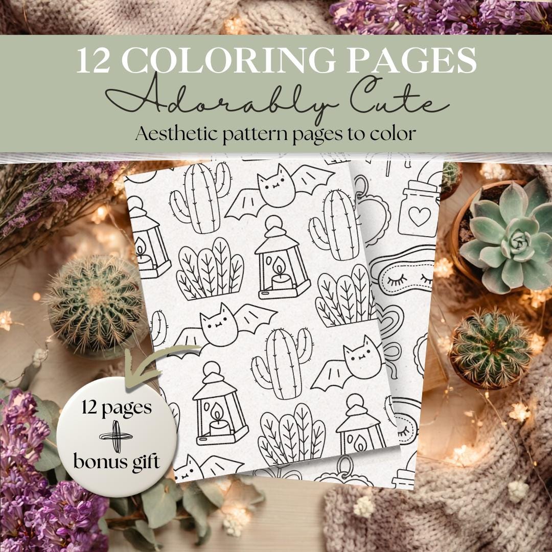 Adorably Cute Patterns Coloring Pages | Printable Pattern Coloring ...