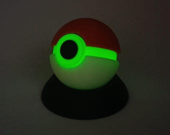 Glow PokéBall Keyring