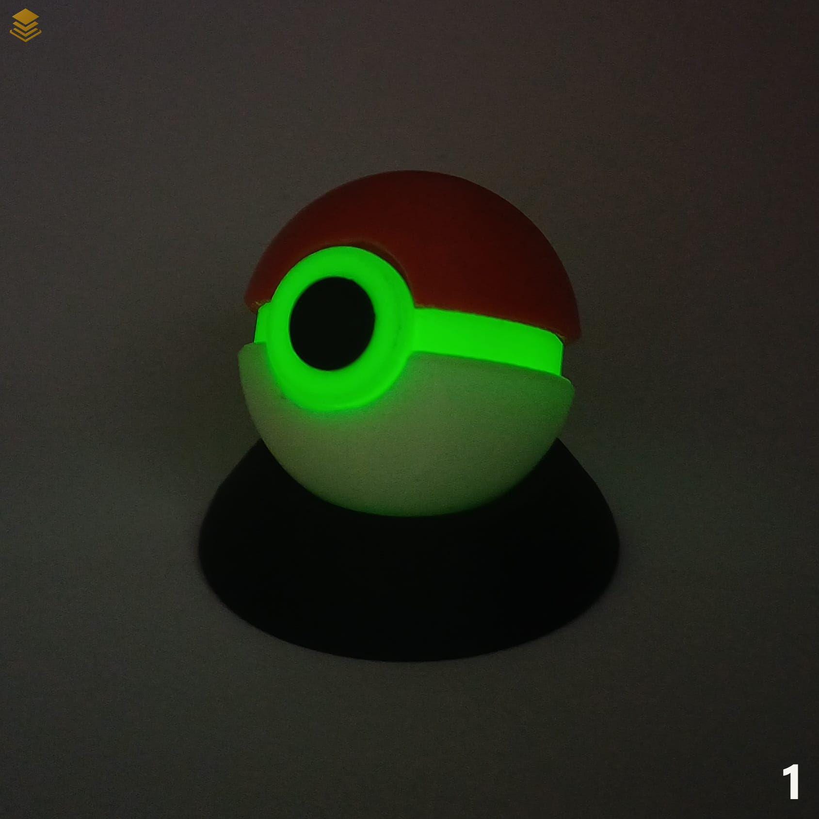 Glowing pokeball - Etsy 日本