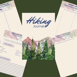 Bucket List Hiking Journal : Weekly Hiking Challenge Log