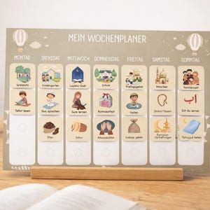 Islamisk rutiner för barn | Ramadan veckoplanerare och böneplanerare | 280 kardborrekort | Montessoristil | Pedagogisk present för muslimer