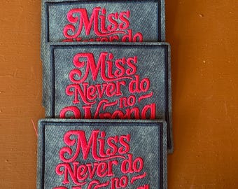 Iron on Patches, Embroidery Patches, Heart like a Truck, Boujee, Western Patches