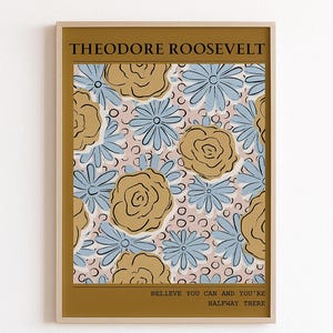 Printable Floral Wall Art