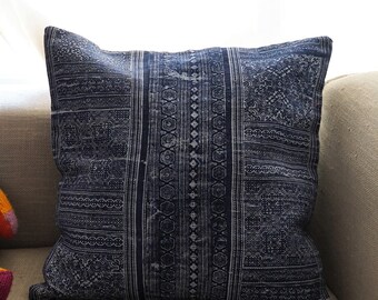 Hemp Hmong Thai Batik Hobo Boho Cushion Pillow Covers