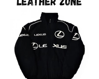 Vintage Lexus Motorsport Embroidered Bomber Jacket, Y2K Racing Coat