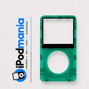 Transparent Green Faceplate for Ipod 5th/5.5th Generation by
