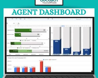 Real Estate Agent Sales Pipeline & CRM Template | Boost Your Solo Business