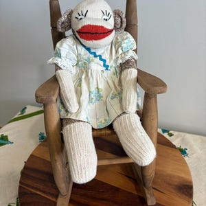 1960's Sock Monkey - Etsy