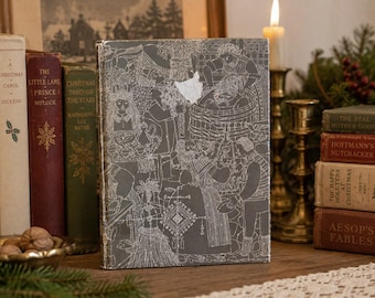 Swedish Christmas 1955 | Scandinavian Holiday Traditions | Mid Century Illustrated Folklore | Recipes Songs Decorations